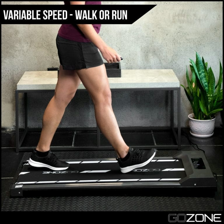 gozone under desk exercise treadmill with remote, walking pad for home and office, adjustable speeds gozone under desk exercise treadmill with remote, walking pad for home and office, adjustable speeds