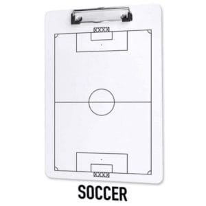 future stars 2 in 1 sport dry erase/clipboard soccer & baseball