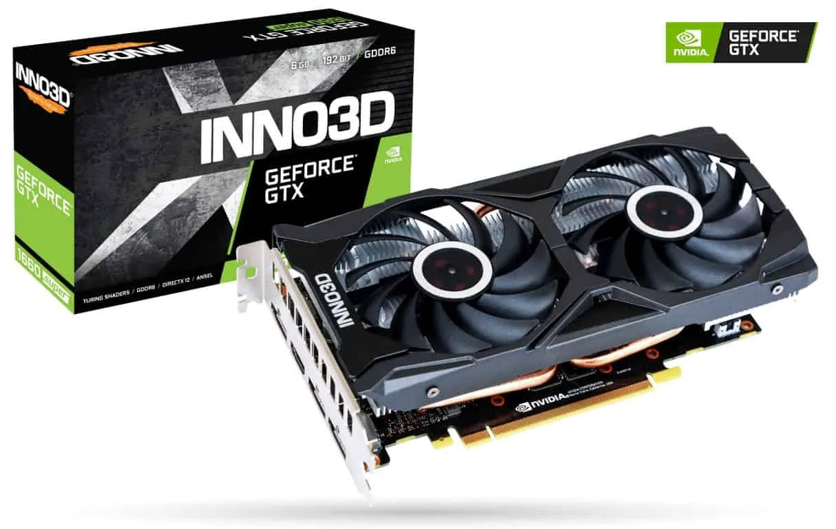 inno3d geforce gtx 1660 super twin x2 6gb 192bit gddr6