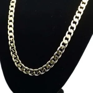 europe and america fashion alloy chain hip hop simple long necklace (platinum)