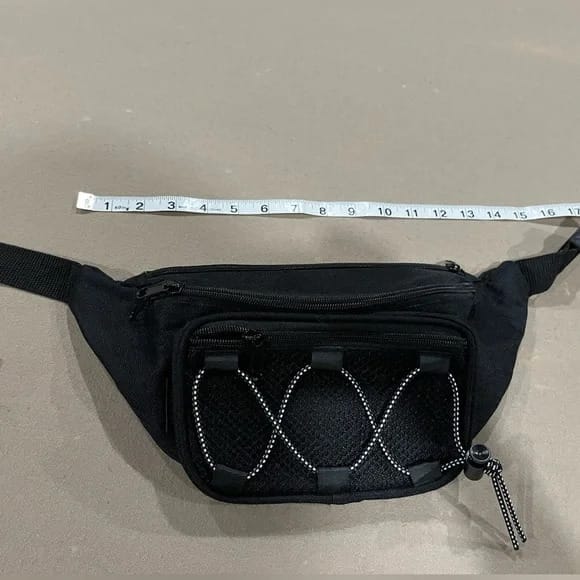 jetstream leather waist bag with bungee jetstream leather waist bag with bungee