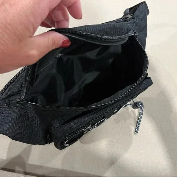 jetstream leather waist bag with bungee jetstream leather waist bag with bungee