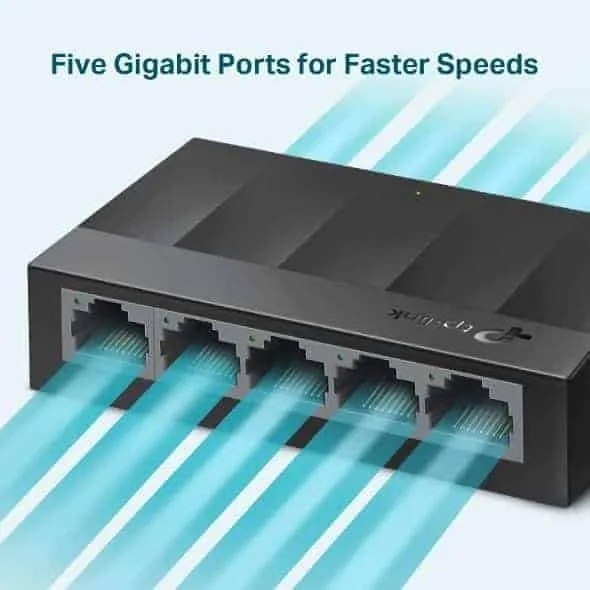 tp link 5 port 10/100/1000mbps desktop switch ls1005g