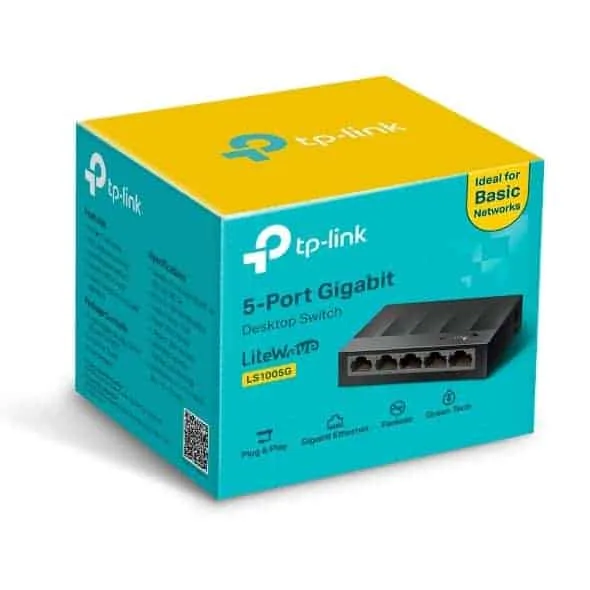 tp link 5 port 10/100/1000mbps desktop switch ls1005g