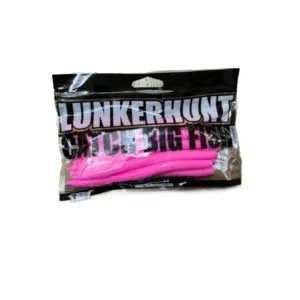 lunkerhunt trout worms , pink