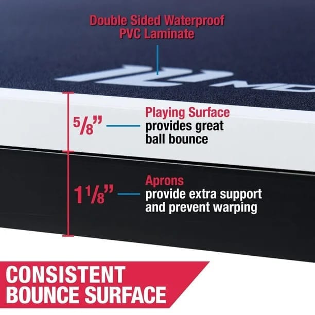 md sports indoor table tennis table, ping pong table, 15mm, navy blue md sports indoor table tennis table, ping pong table, 15mm, navy blue