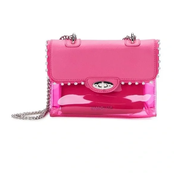 madden nyc steve fuchsia pink y2k purse