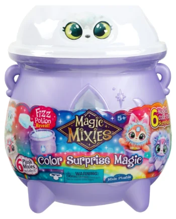 Magic Mixies Color Surprise Magic Purple Cauldron, Colors and Styles May Vary, Ages 5+