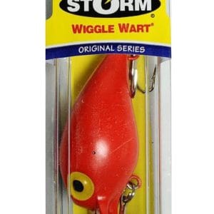 storm original mag wart crankbait fluorescent red