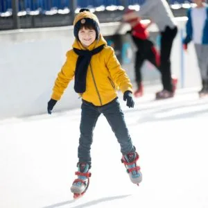 marvel spidey adjustable ice skates youth size 12 2, red