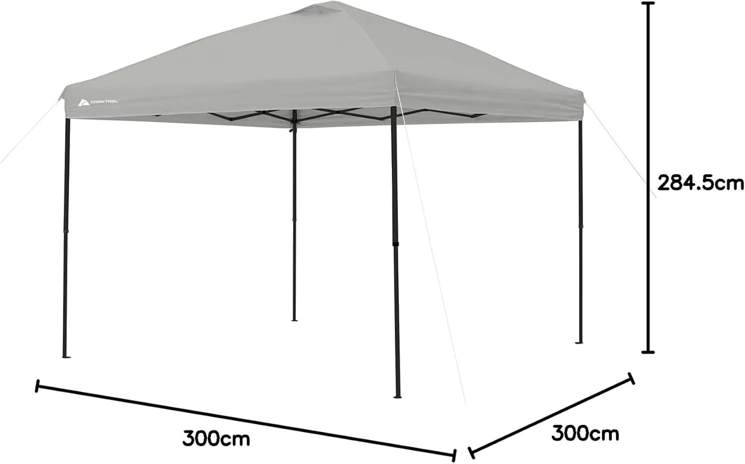 ozark trail 10’x10’ simple push instant canopy ozark trail 10’x10’ simple push instant canopy