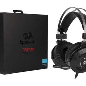 redragon h991 triton wired active noise canceling gaming headset
