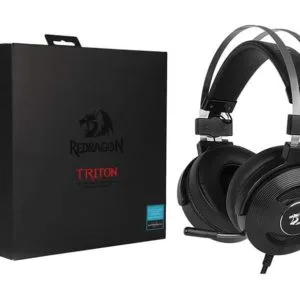 redragon h991 triton wired active noise canceling gaming headset