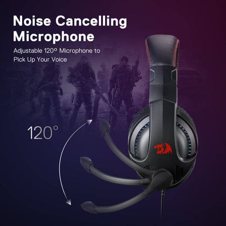 redragon h211 cronus black/white wired gaming headset redragon h211 cronus black/white wired gaming headset