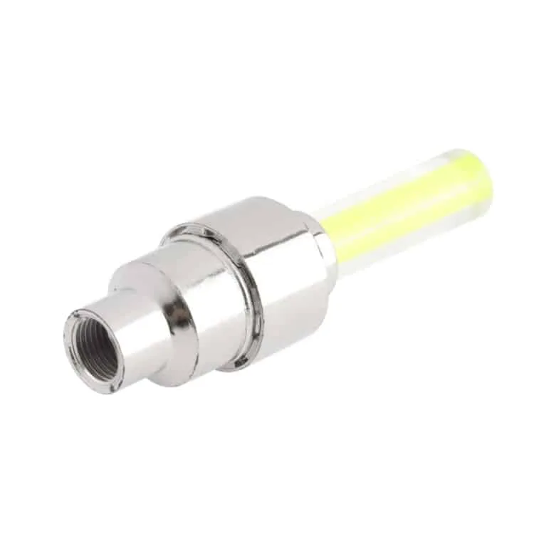 motion activated led wheel lights for bikes and cars from fireflys (yellow)