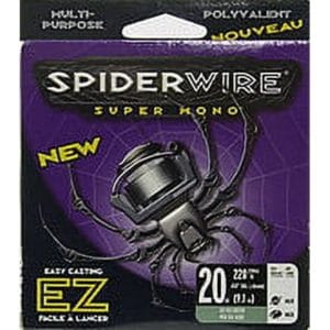 spiderwire ez mono monofilament fishing line