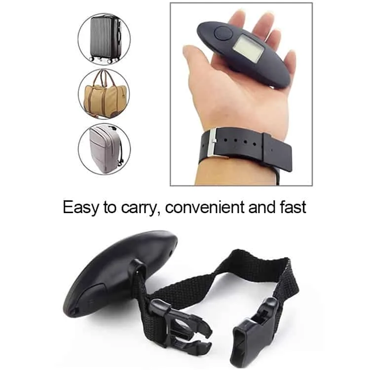 100g digital electronic luggage scale lcd portable travel suitcase bag scale hanging scale capacity 40kg