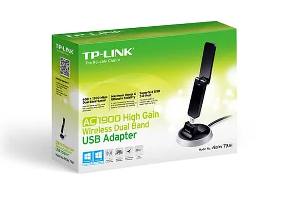 tp link ac1900 high gain wireless dual band usb adapter archer t9uh tp link ac1900 high gain wireless dual band usb adapter archer t9uh