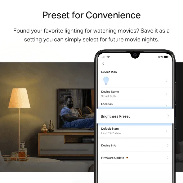 tp link smart wi fi light bulb dimmable tapo l510e