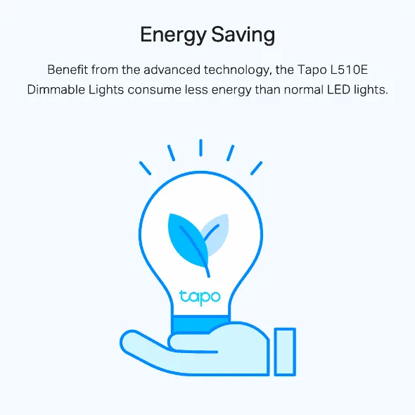tp link smart wi fi light bulb dimmable tapo l510e