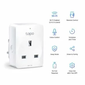 tp link mini smart wi fi socket tapo p100 1 pack uk