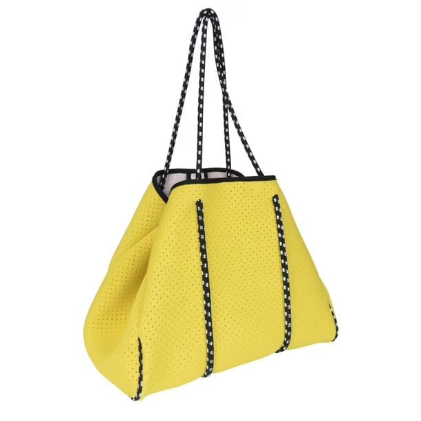 time and tru addison 2 in 1 tote yellow
