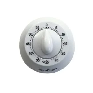 accuchef timer ideal for baking, cooking and activities 60 minute timer