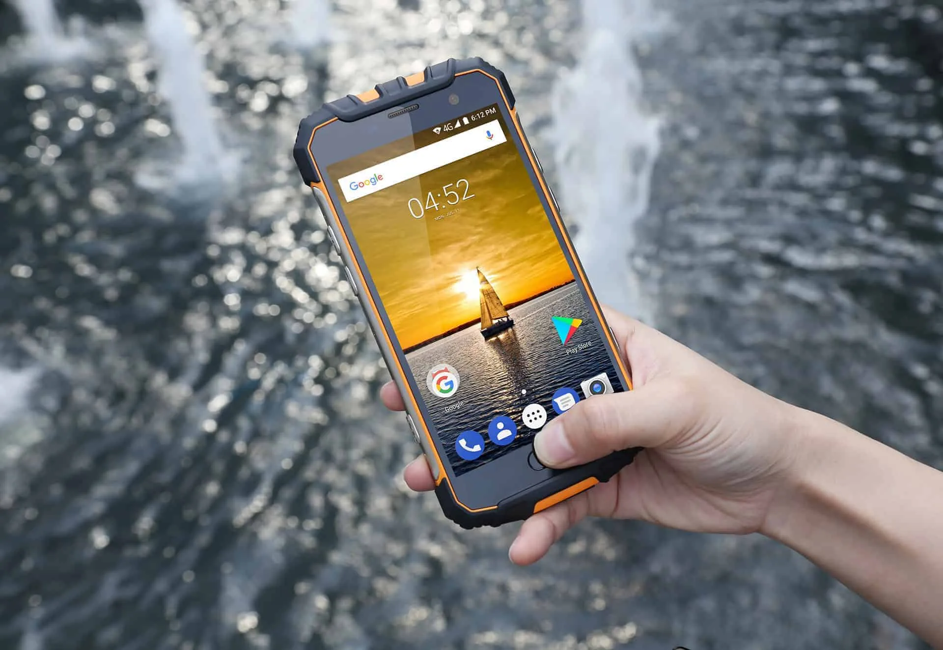 ulefone armor 2 triple proofing phone, 6gb ram+64 gb