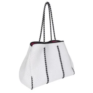 time and tru addison 2 in 1 tote white