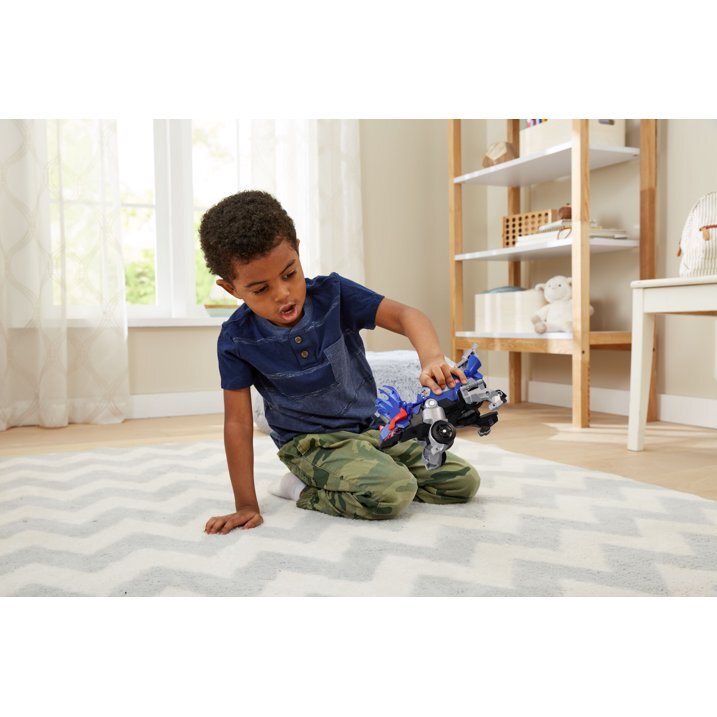 VTech Switch and Go Triceratops Roadster Transforming Blue Dino Crasher - Image 9