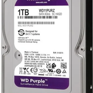 western digital wd purple 1tb surveillance hard disk drive