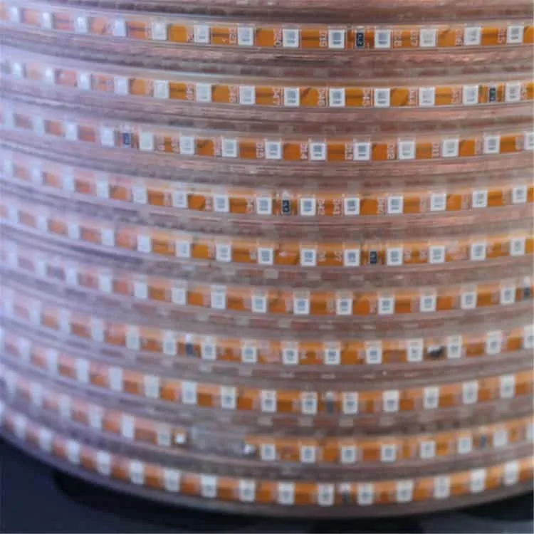 ywxlight 5m 72w 600leds 5730 smd led strip ip67 waterproof outdoor garden holiday christmas decoration lamp eu plug ac 220v (cool white)