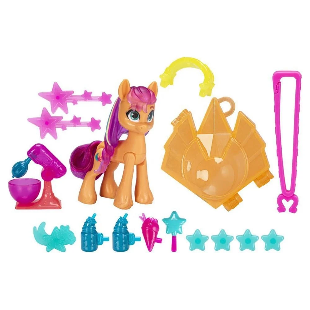 my little pony cutie mark magic sunny starscout 3" pony figure playset