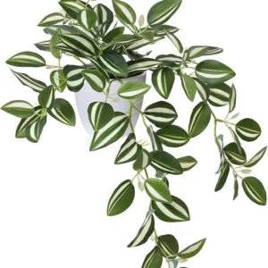 artificial mini fake plant in pot