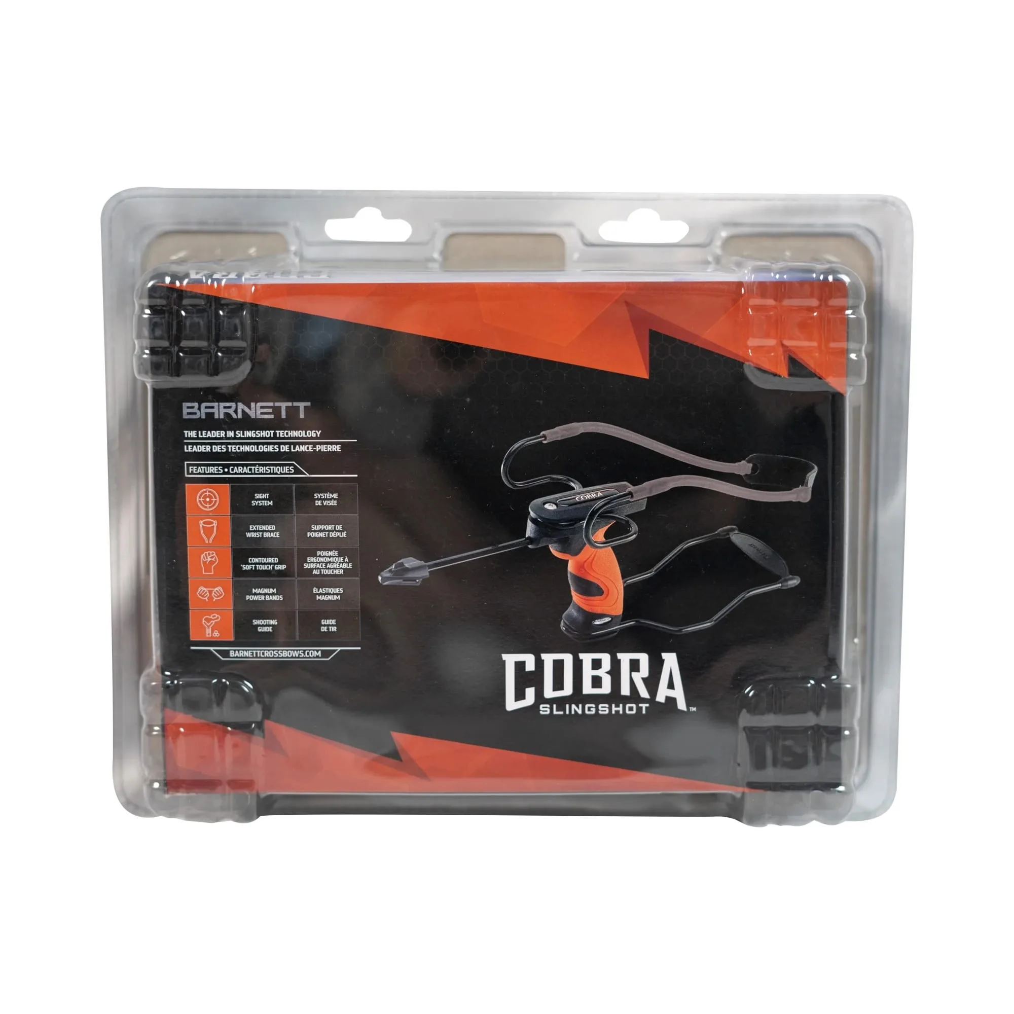 barnett 16043 cobra slingshot with front sight and stabilizer barnett 16043 cobra slingshot with front sight and stabilizer