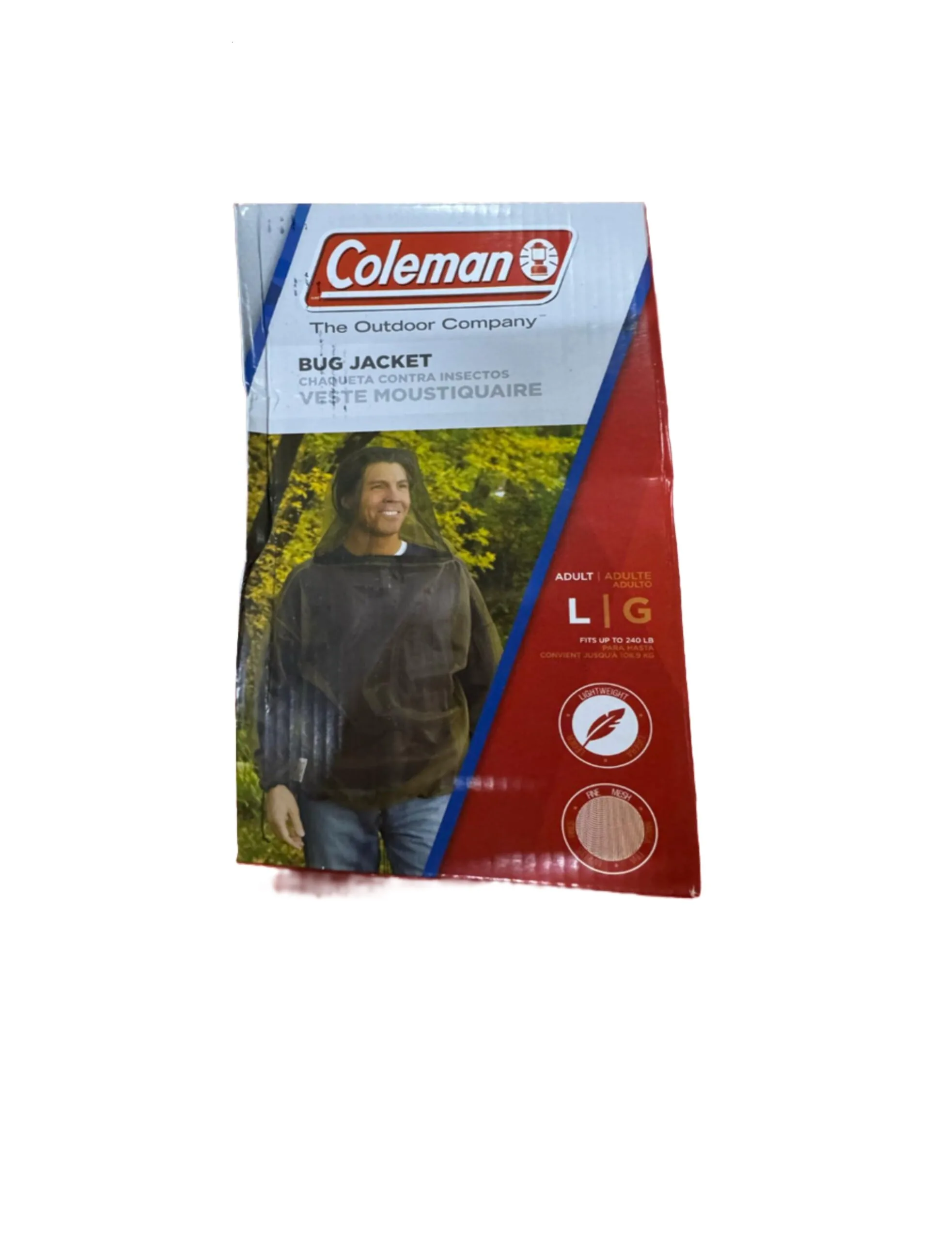 coleman bug jacket large size