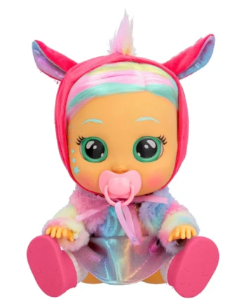 Cry Babies Dressy Fantasy Hannah 12 inch Doll For Girls Ages 18+ months