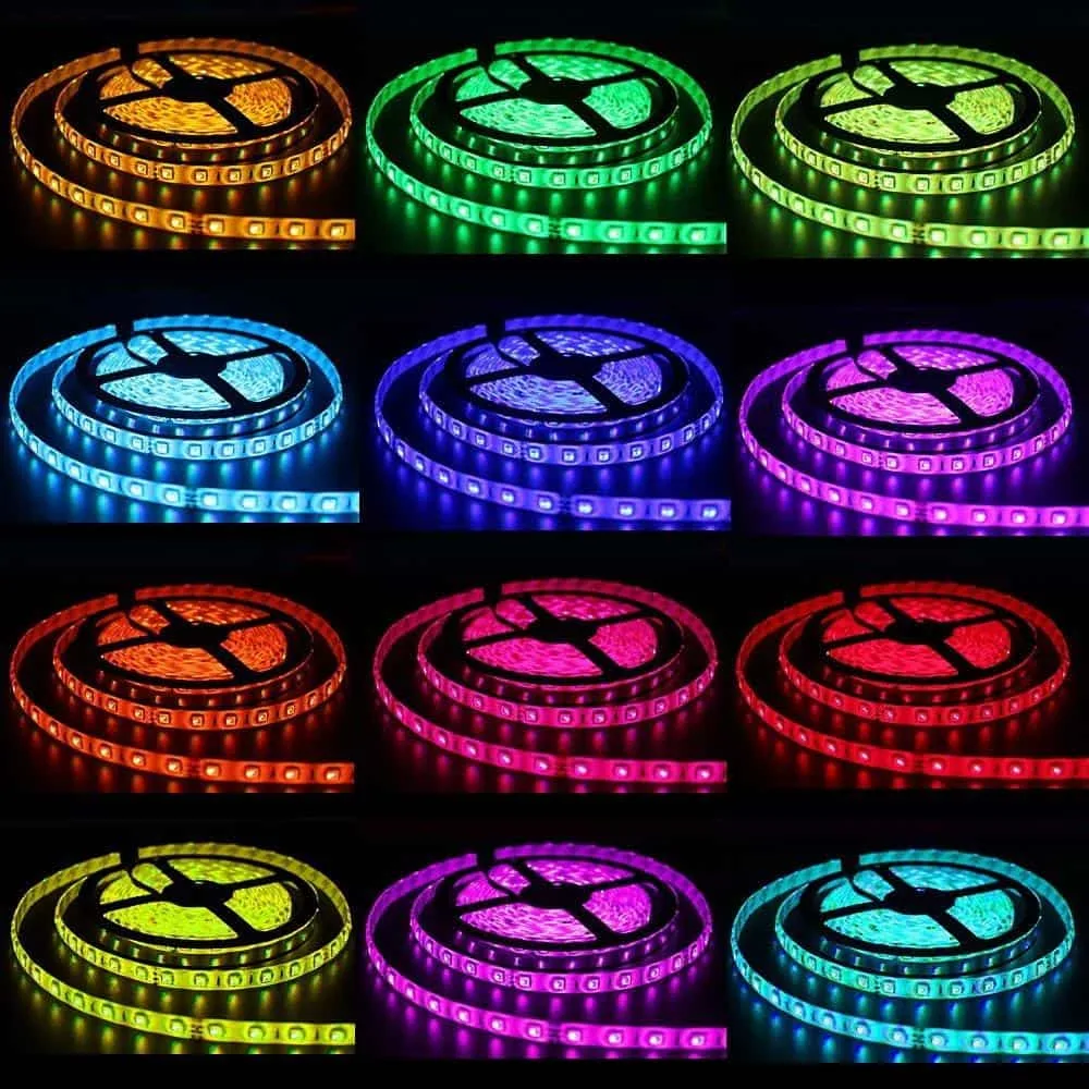 dc12v 5050 led strip light 5m 300led 5050 single color/rgb/rgbw/ww ip65&ip20 led flexible strip light festival decorating light