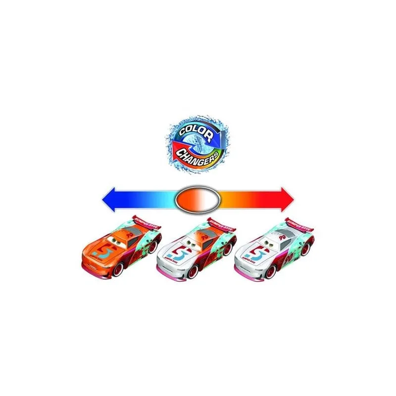 disney pixar cars color changers paul conrev bumper save new nip 2 in 1