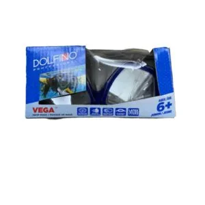 dolfino vega swim mask for junior condition , blue