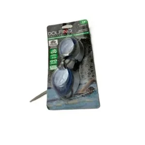 dolfino pro striker ii youth swim goggle blue / smoke