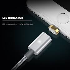 floveme 3 in 1 2.4a 1m nylon weave style 8 pin + micro usb + type c magnetic data sync charging cable (black)