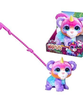 furReal Walkalots Multicolor Pandacorn Plush Interactive Toy, Electronic Pet