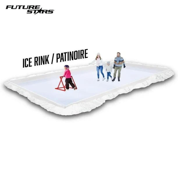 future stars backyard ice rink kit frame tarp and in ground pegs customize size up to 24 x 12 ft future stars backyard ice rink kit frame tarp and in ground pegs customize size up to 24 x 12 ft