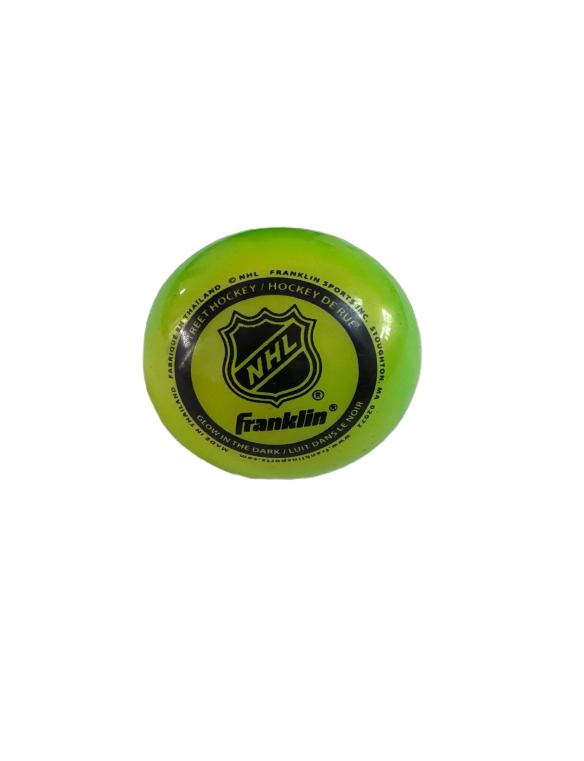 franklin nhl glow in the dark ball
