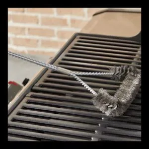grill brushes 3 sided britle brush