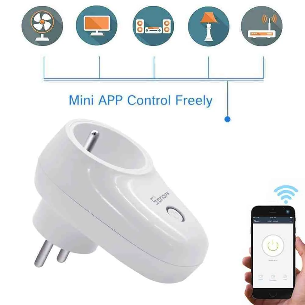 sonoff s26 10a ac90v 250v smart wifi socket us/uk/au/eu wireless plug power sockets eu