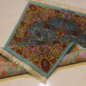 Carpet Handmade Genuine Silk 100% Qum-sherif 60cmx90cm CPT01