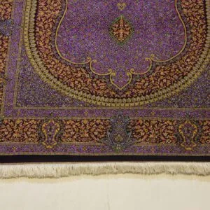Carpet Genuine 100% Silk Handmade, Qum Sherif, Iran (size 100cmx150cm) - CPT05