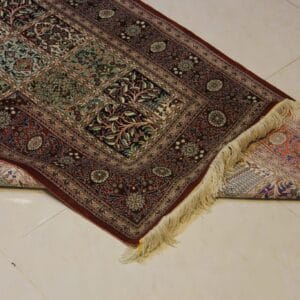 Carpet Genuine 100% Silk Handmade, Qum Sherif, Iran (size 100cmx150cm) - CPT08